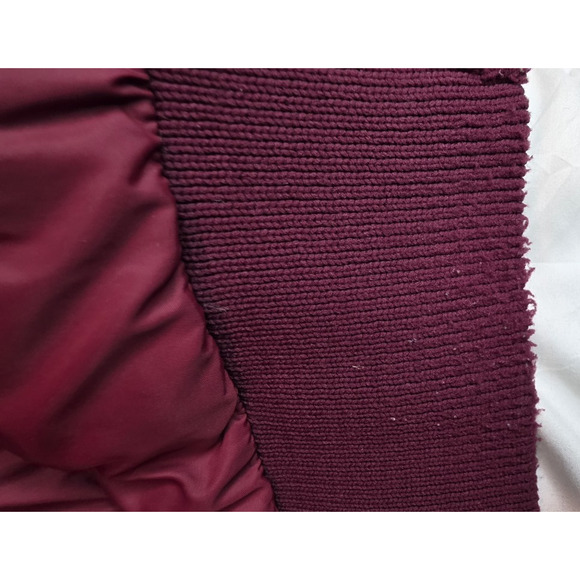 Vintage Woolrich Puffer Down Vest Jacket Beige Insulated Button-Up M/L - Picture 3 of 9